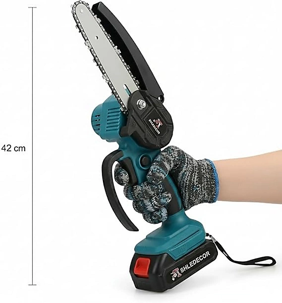 8-Inch Portable Cordless Mini Chainsaw.